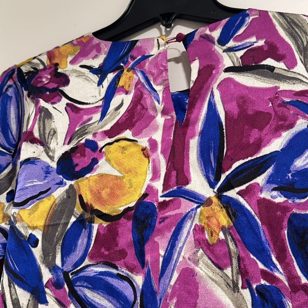 Spring print dress - Picture 3 of 3